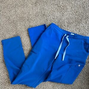 Blue Jogger Pants with Drawstring